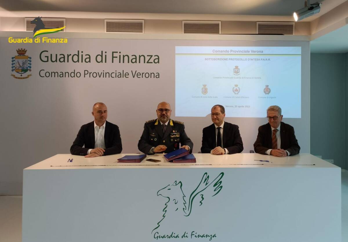 GDF Verona PNRR Guardia di finanza