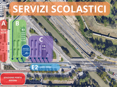 Modifiche autobus cantieri filobus Verona ATV