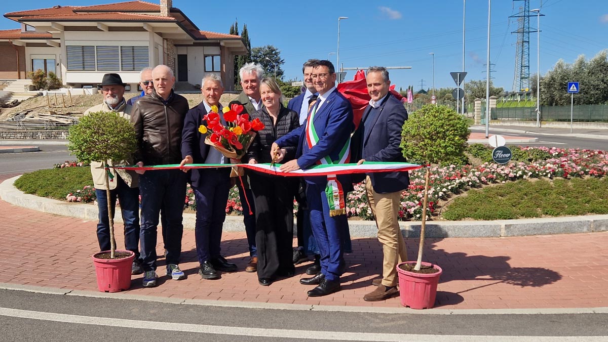 Bussolengo - Inaugurazione rotonda