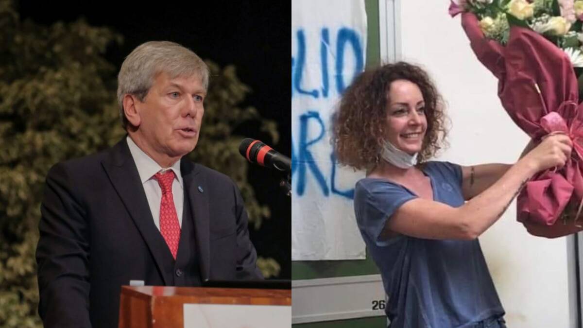 Carlo Rugiu e Barbara Capovani