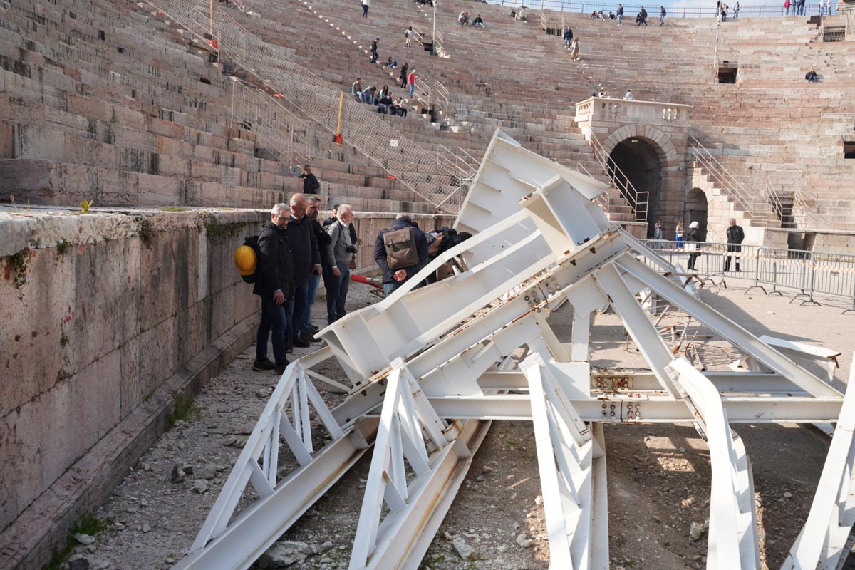 Incidente Stella Arena - visita perito