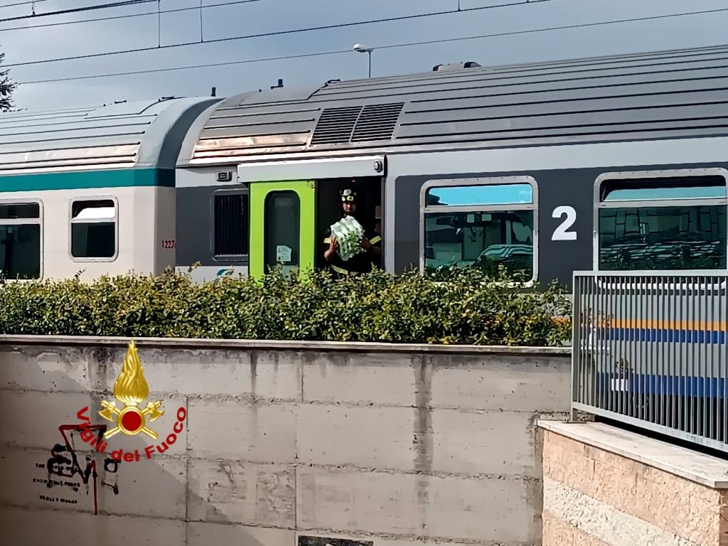 donna investita treno