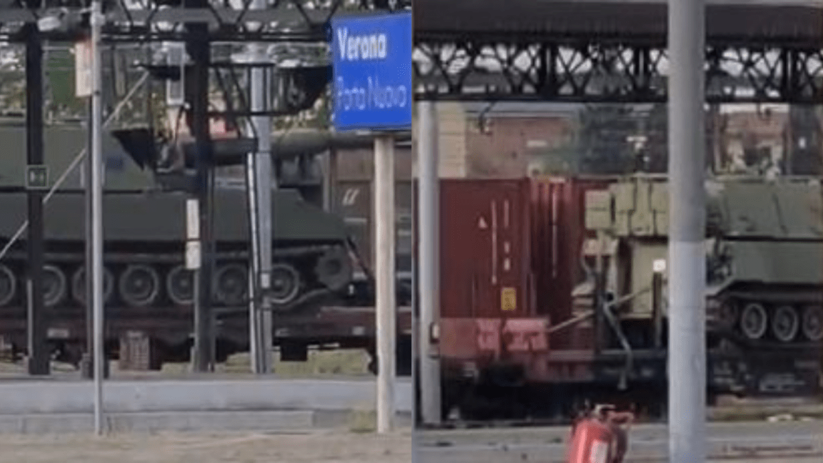 Carri armati stazione Verona