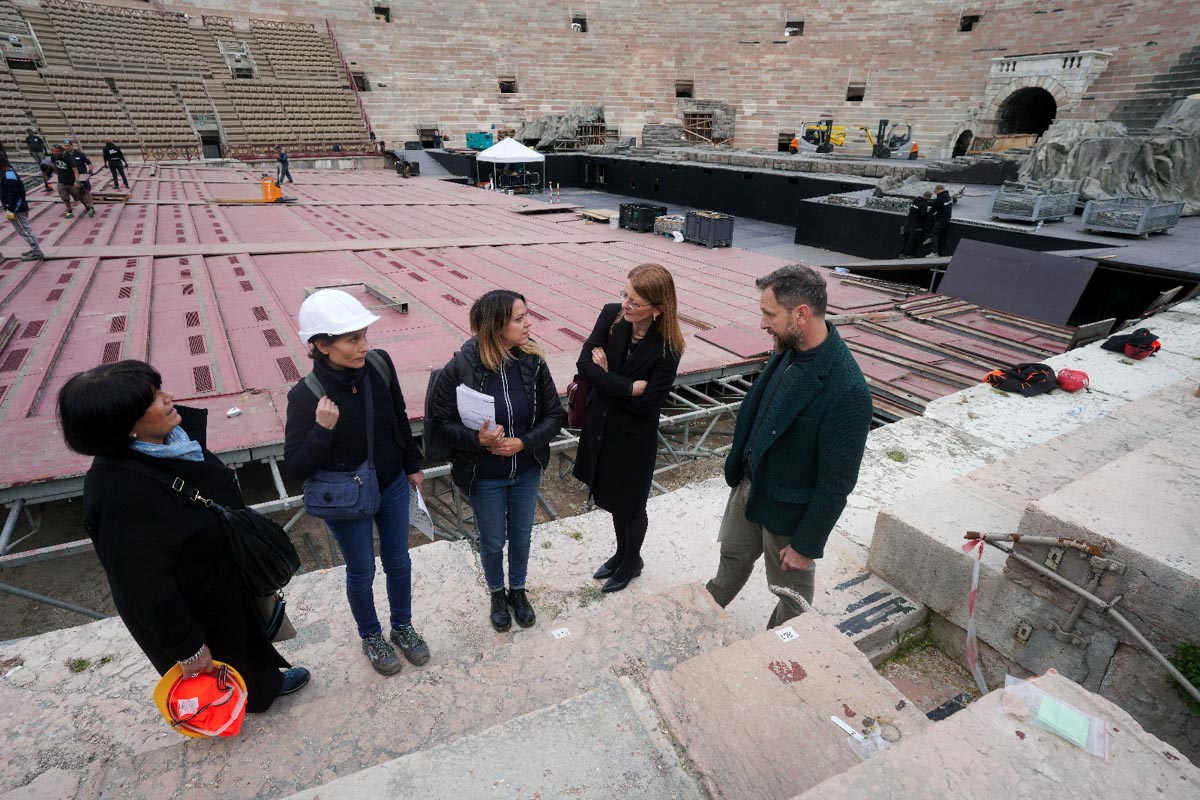 Sopralluogo Arena - affidamento lavori (AS)