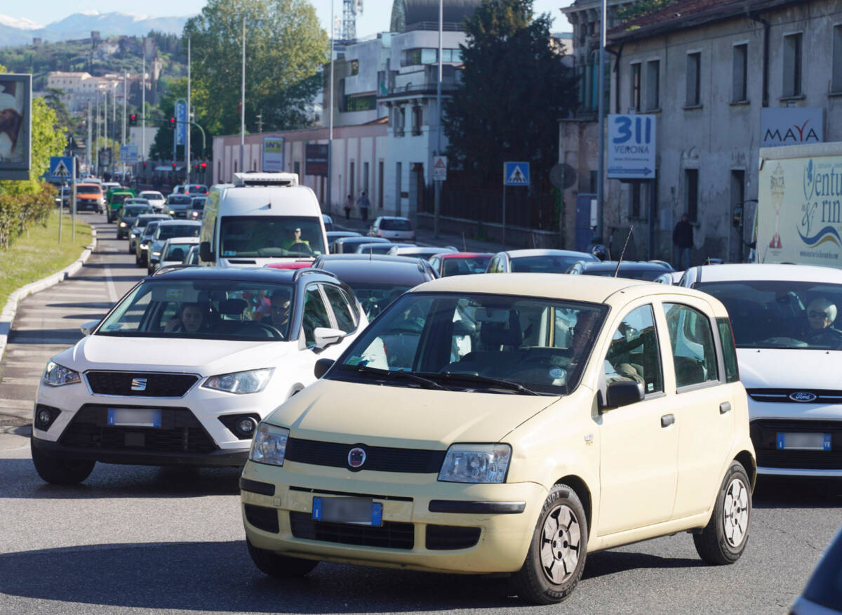 Traffico a Verona per i cantieri filobus mercoledì 26 aprile 2023