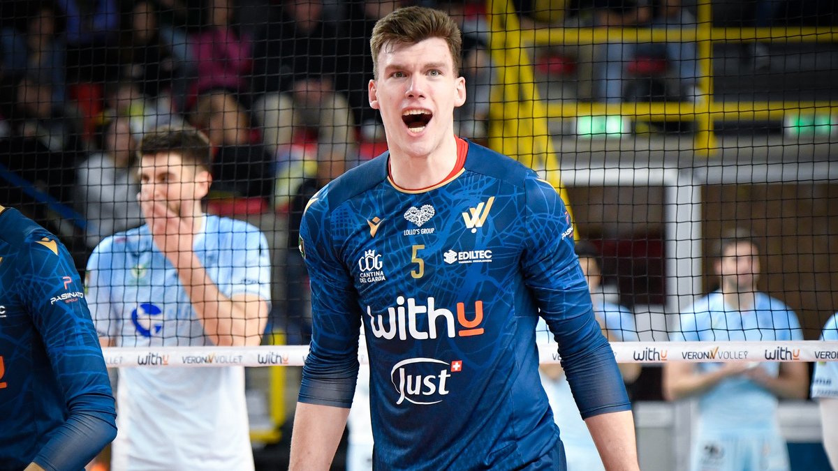 Verona Volley WithU Maksim Sapozhkov