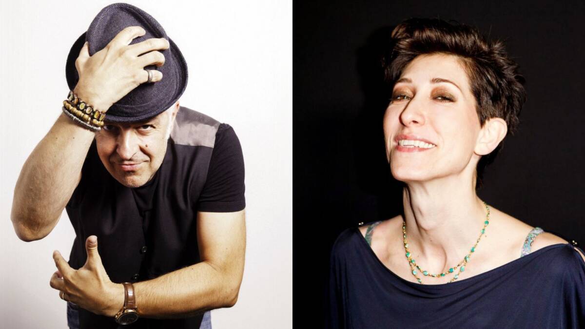 Davide Van De Sfroos e Andrea Mirò