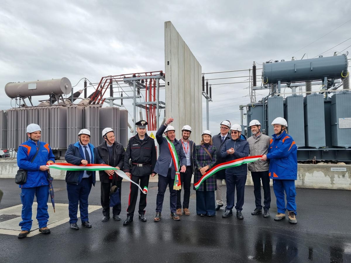 E-Distribuzione - inaugurazione cabina primaria Vallese