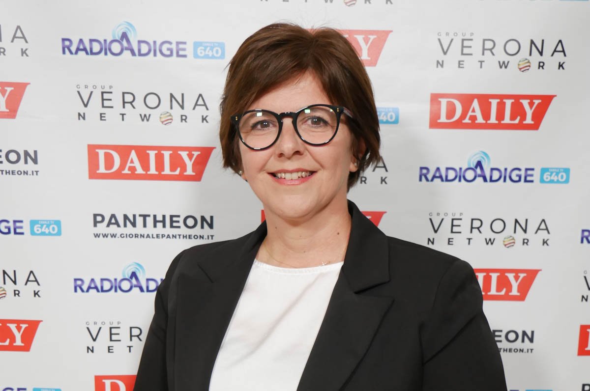 Elena Guadagnini, sindaca di Castel d'Azzano