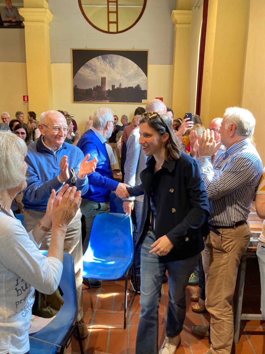 Elly Schlein Villafranca Verona