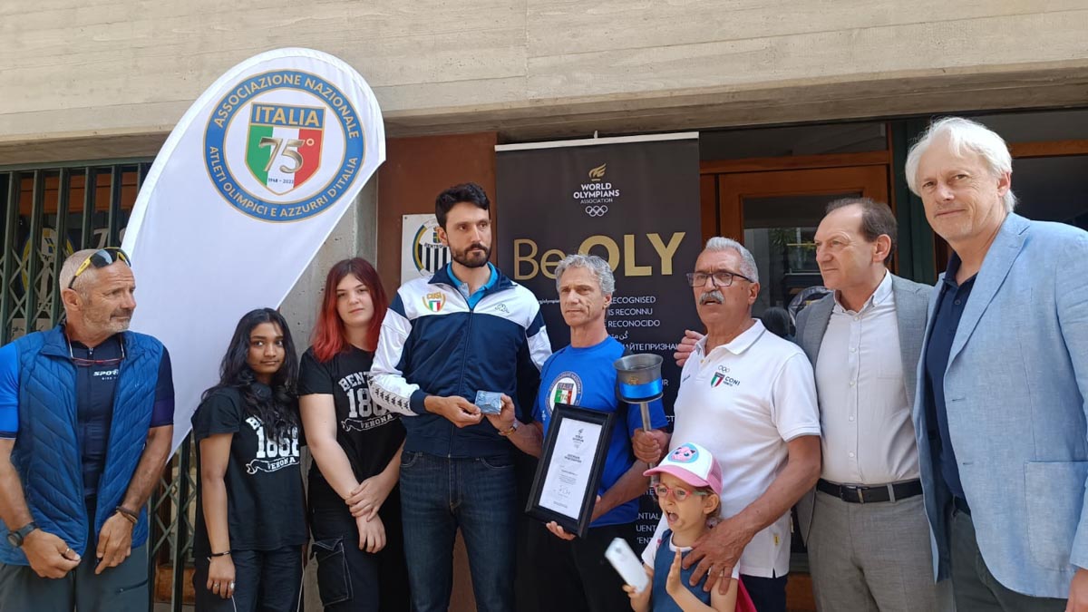 Fiaccola Olimpica a Verona