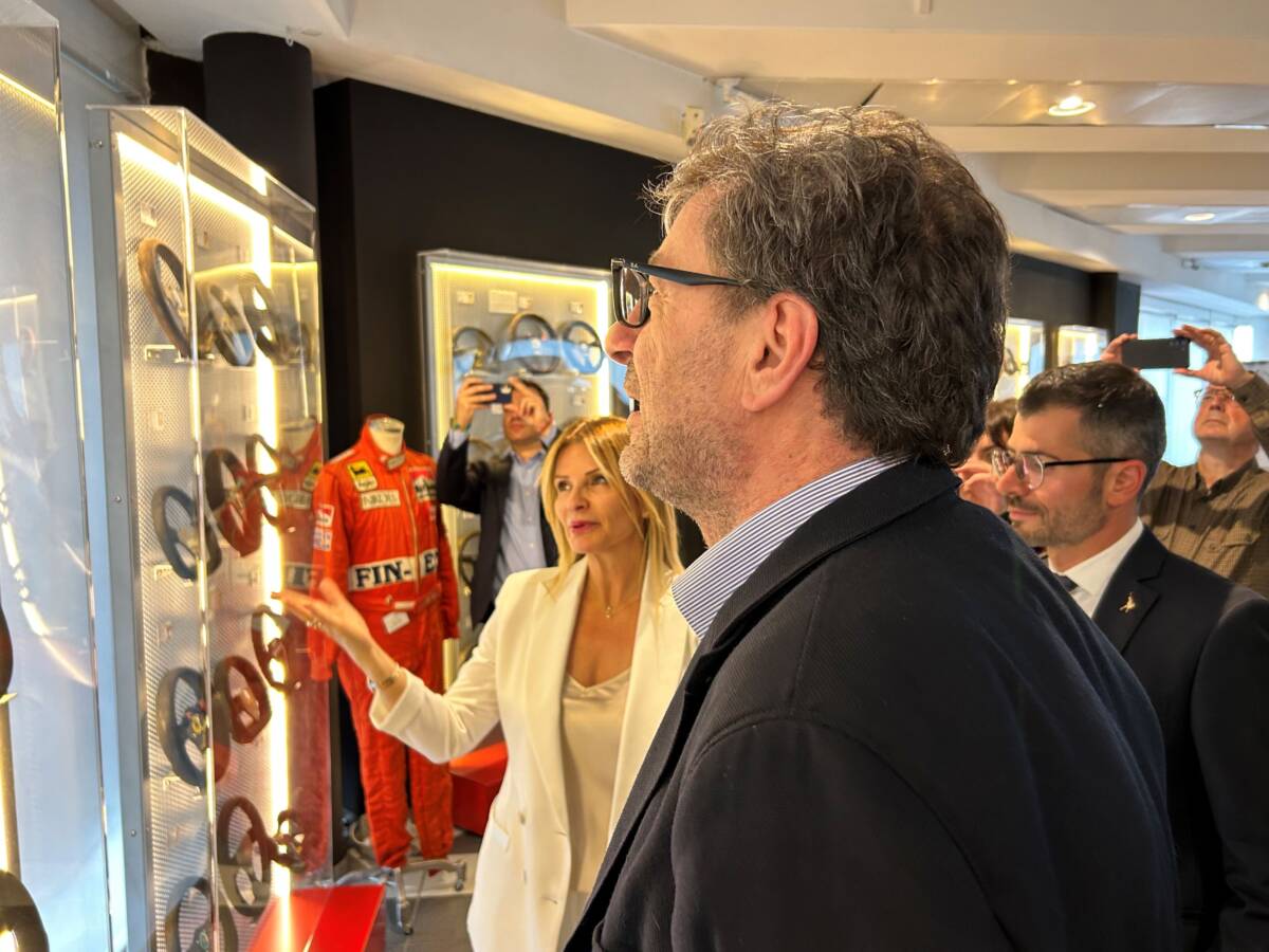 Museo Nicolis, Ministro Giorgetti ph Museo Nicolis (2)