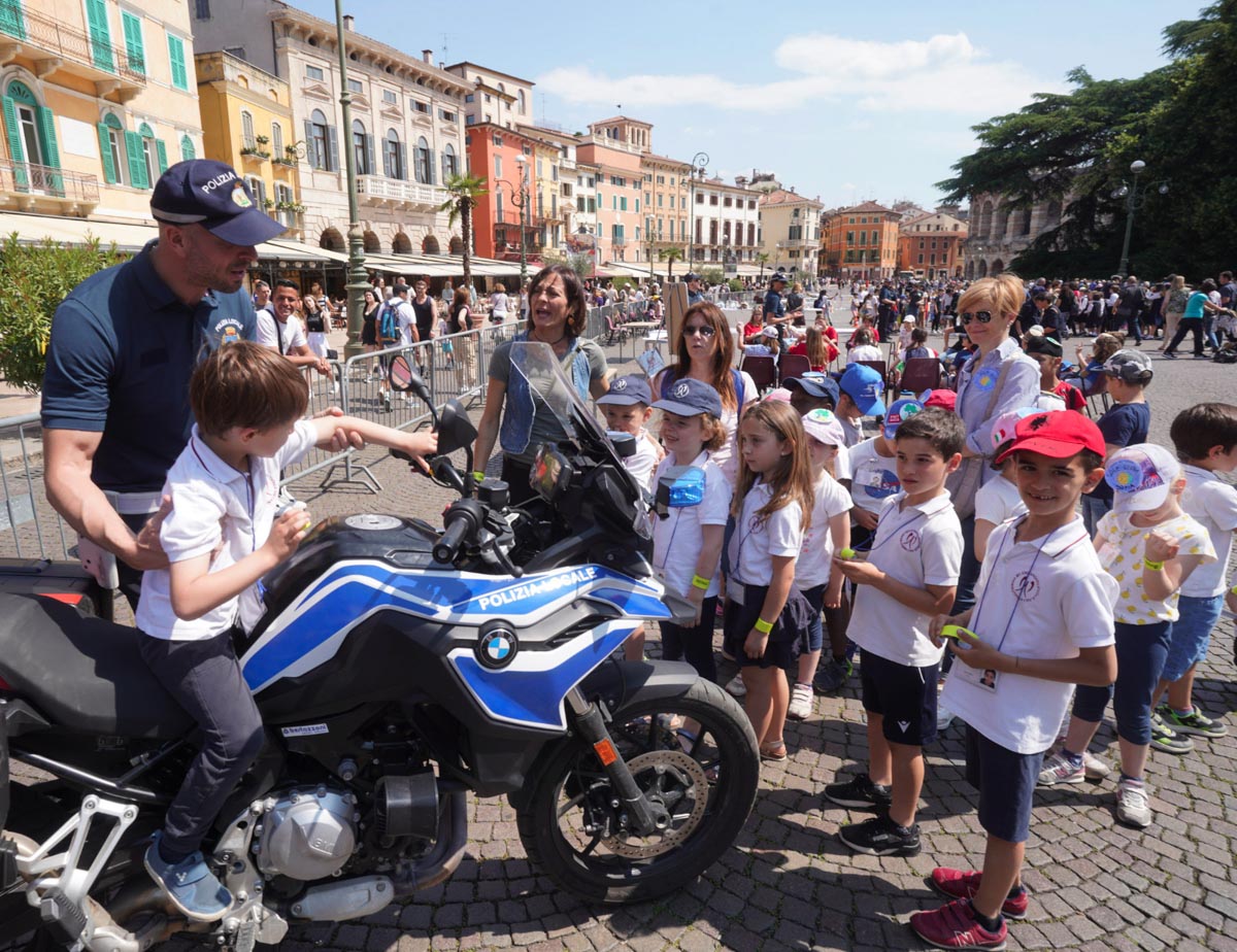 Verona - Educazione stradale scuole