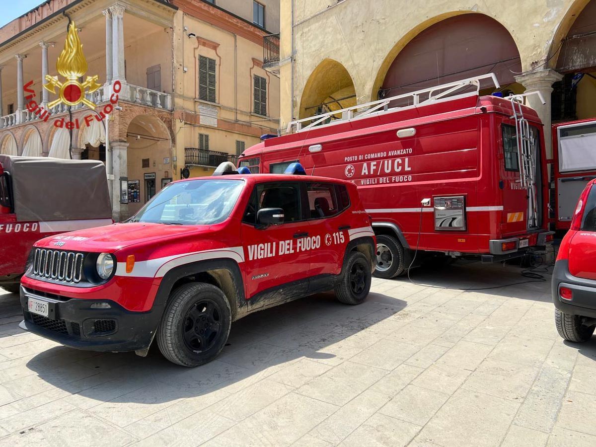 Vigili del fuoco - Alluvione Emilia Romagna