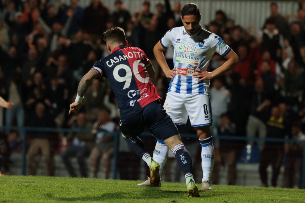 Virtus Verona-Pescara. Foto di Paolo Tacchella