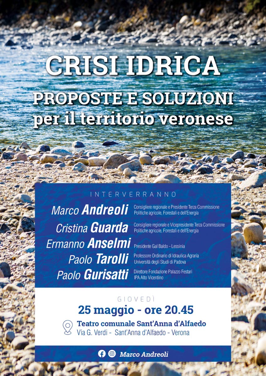 locandina convegno crisi idrica