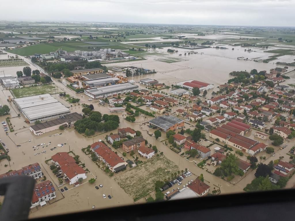 Alluvione Emilia Romagna - Foto Protezione Civile 18.05.2023