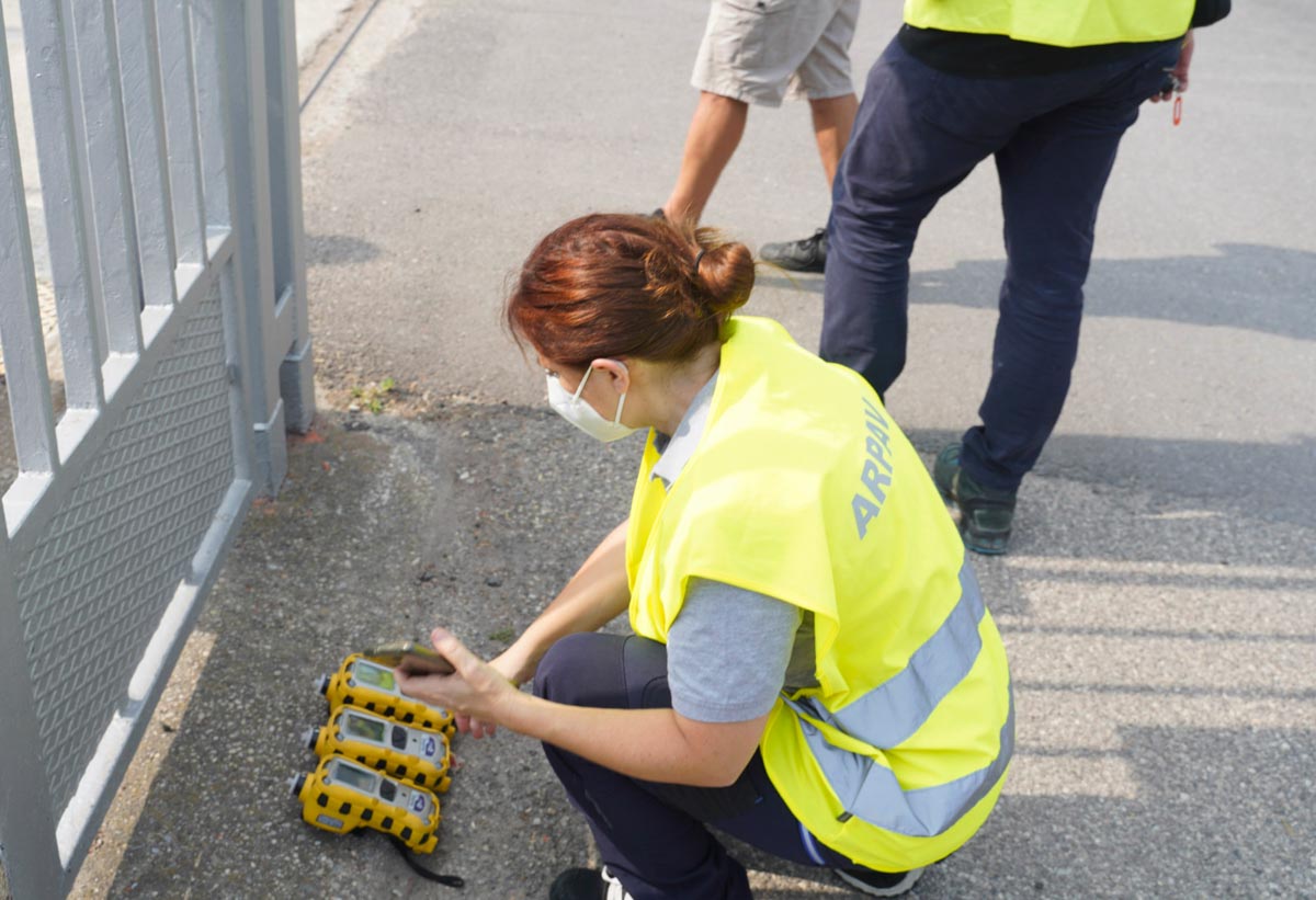 Incendio Ecb Sorgà - Arpav