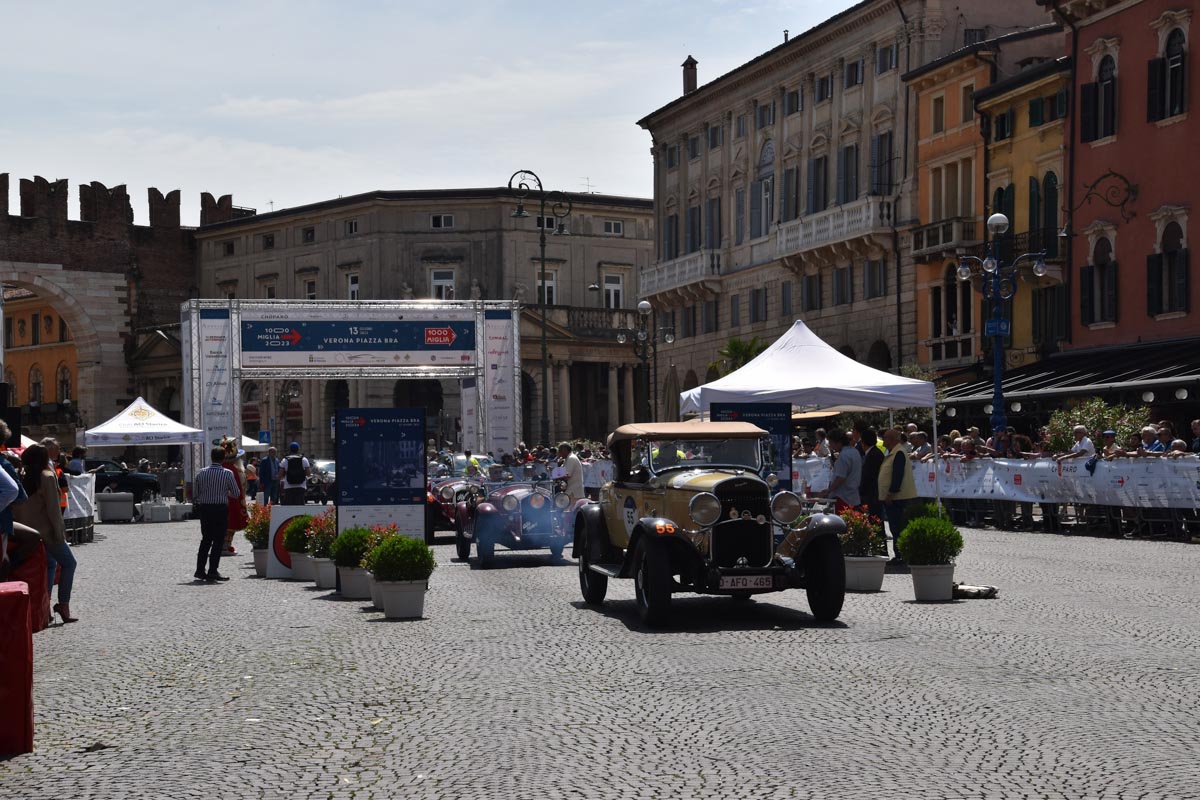 Mille Miglia a Verona 2023