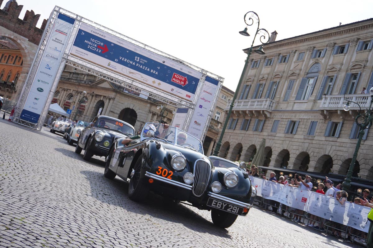 Mille Miglia a Verona 2023