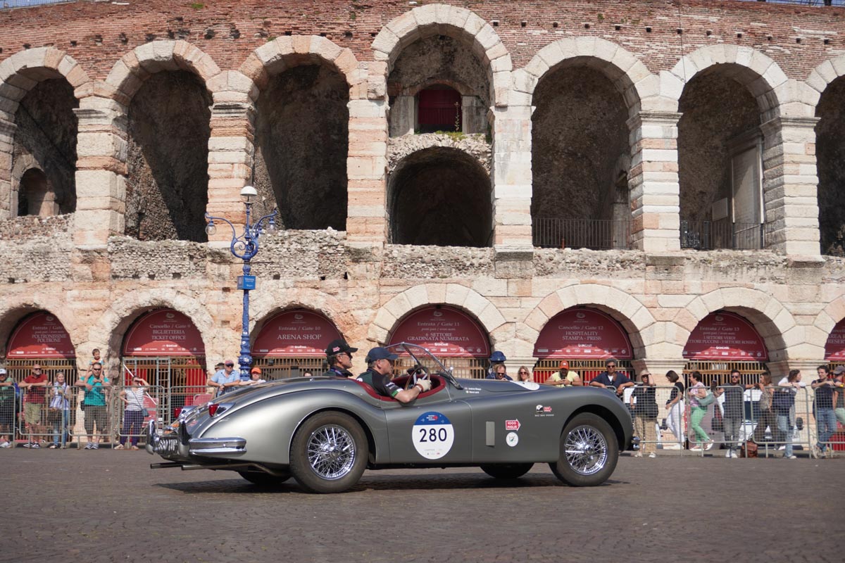 Mille Miglia a Verona 2023
