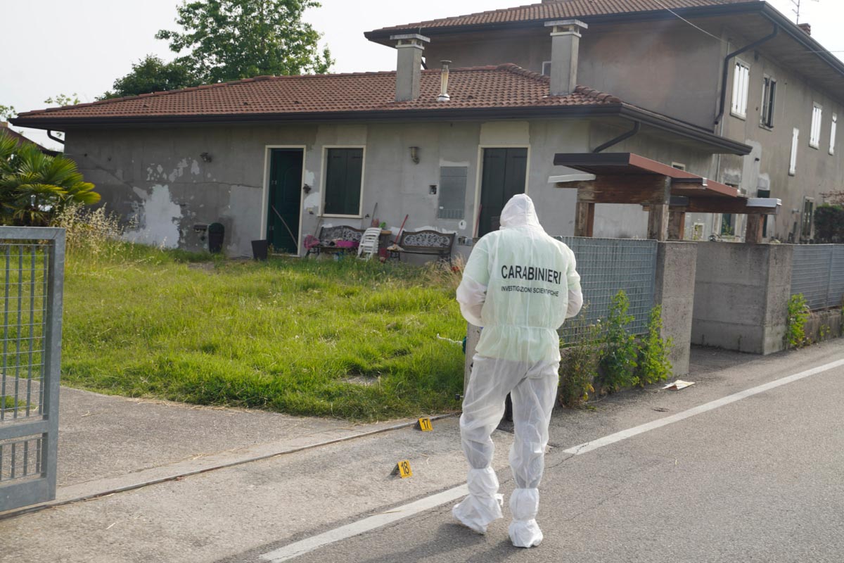 Omicidio San Bonifacio - Scientifica Carabinieri (2)