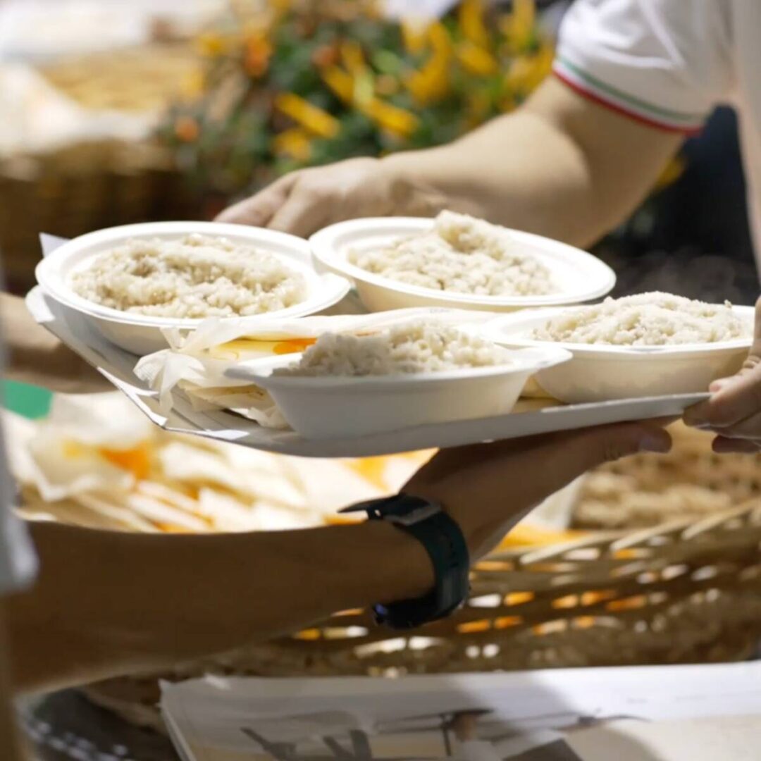 Risotto solidale Emilia Romagna isola della scala