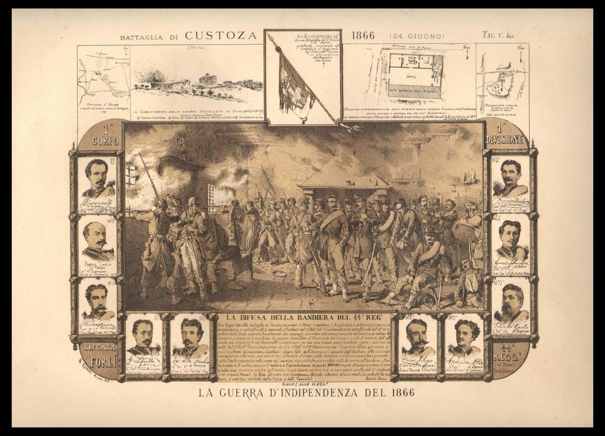 Stampa Bandiera di Oliosi