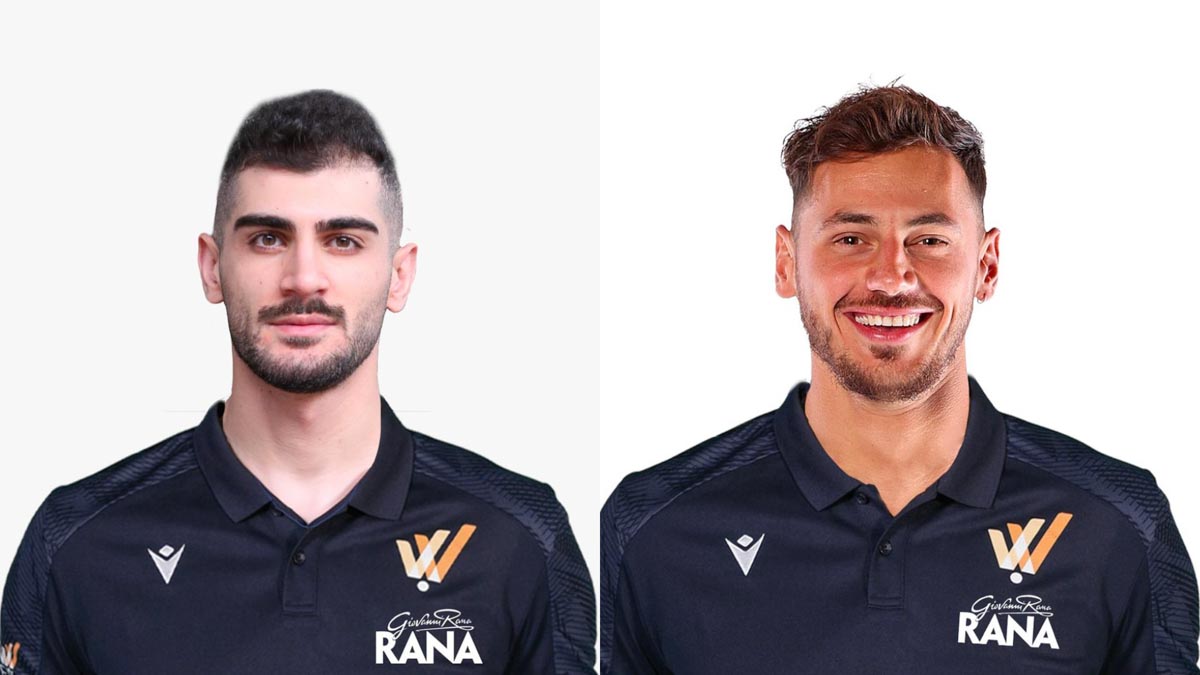 Verona Volley - Amin Esmaeilnezhad e Axel Truhtchev