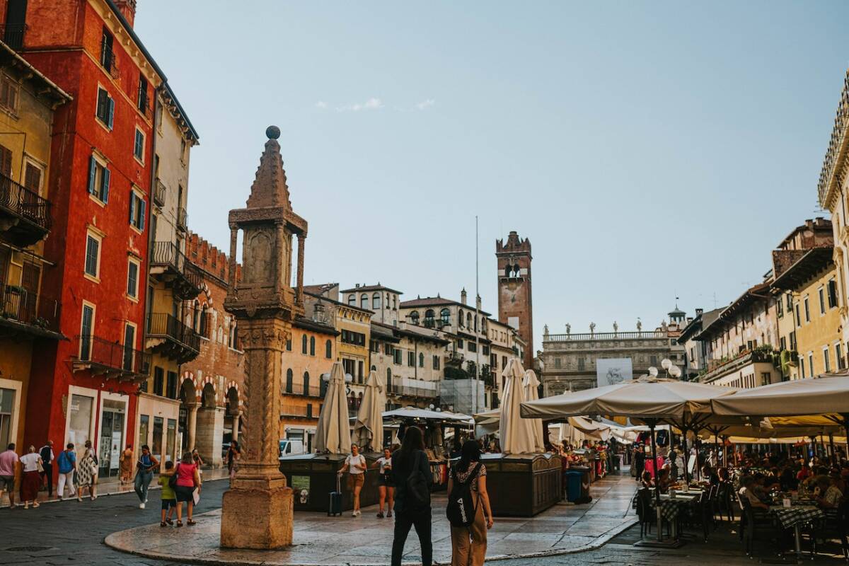Verona piazza Erbe