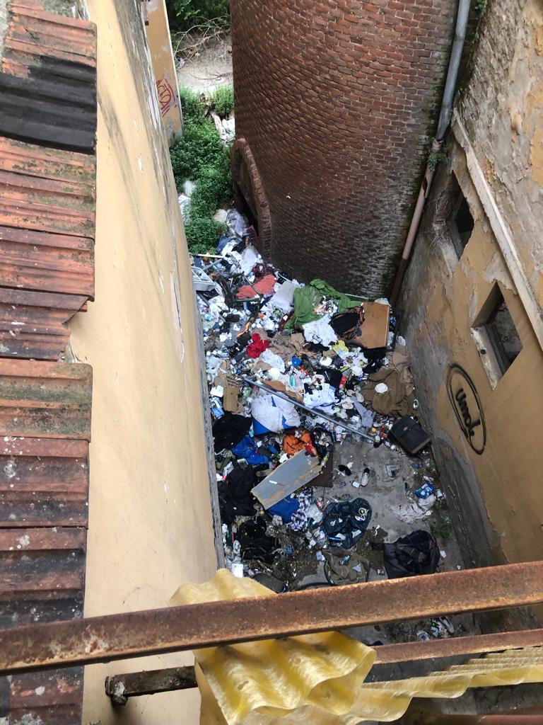 Sgombero ex Tiberghien (2)