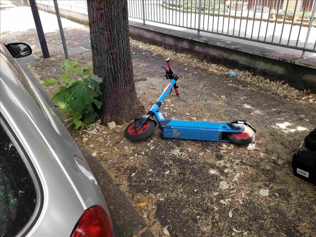 Incidente monopattino Verona via Roveggia