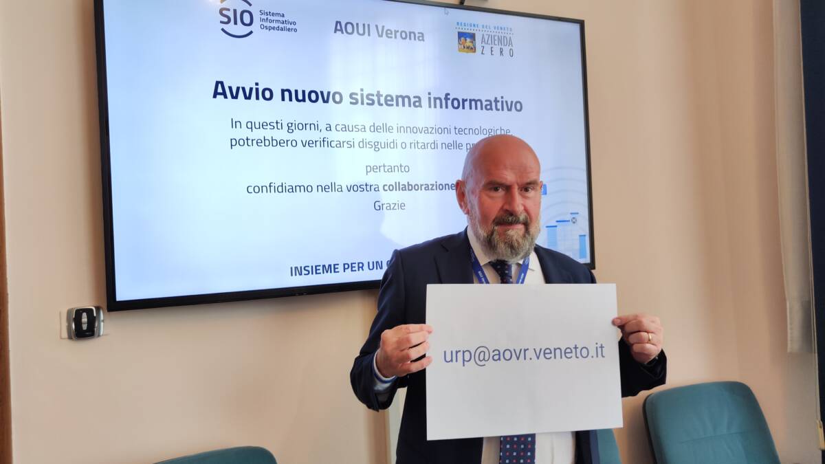 AOUI Verona - Bravi indica la mail per le segnalazioni del disagio