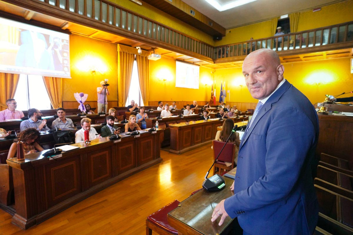 Consiglio comunale Verona 13.07.2023 - Questore Roberto Massucci (1)