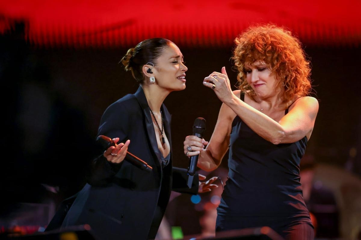 Elodie e Fiorella Mannoia - Foto dalla pagina Facebook Fiorella Mannoia