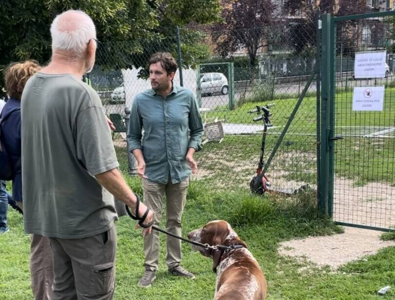 Federico Benini riqualificazione area verde Borgo Nuovo