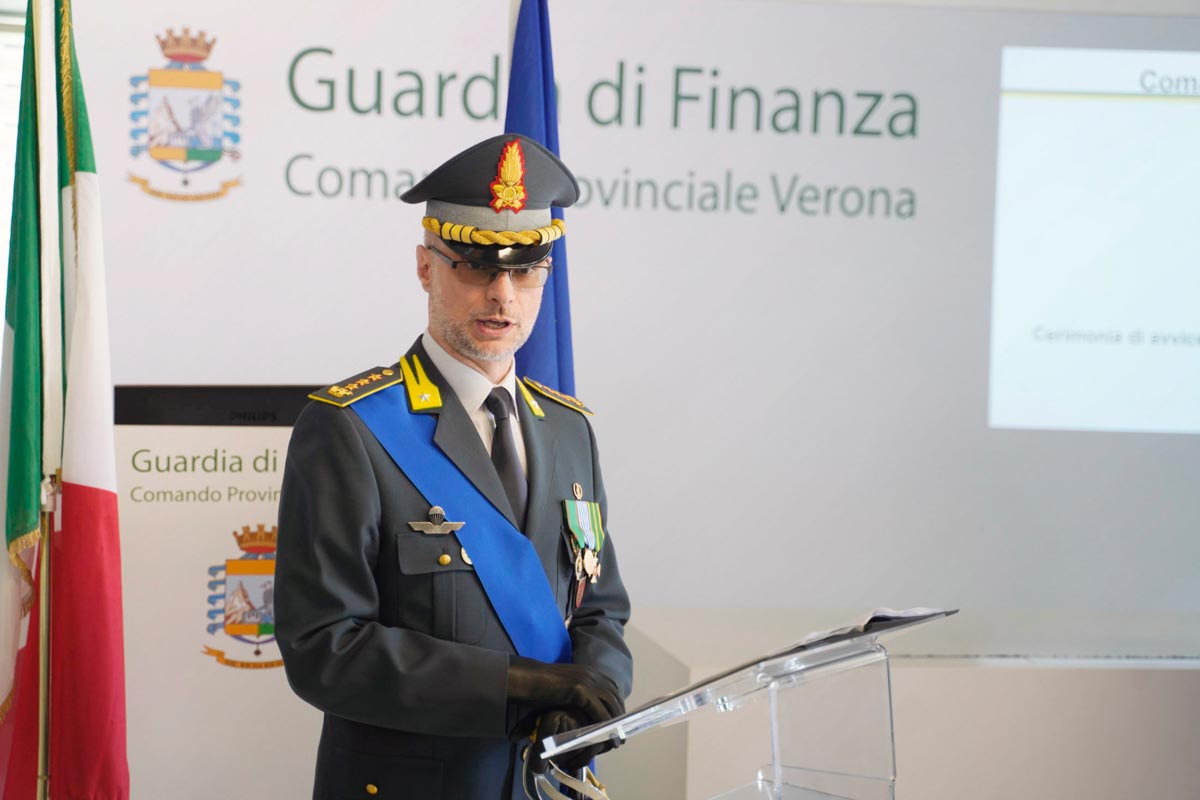 Guardia di Finanza Verona - avvicendamento Francavilla-Savarese (1) Italo Savarese