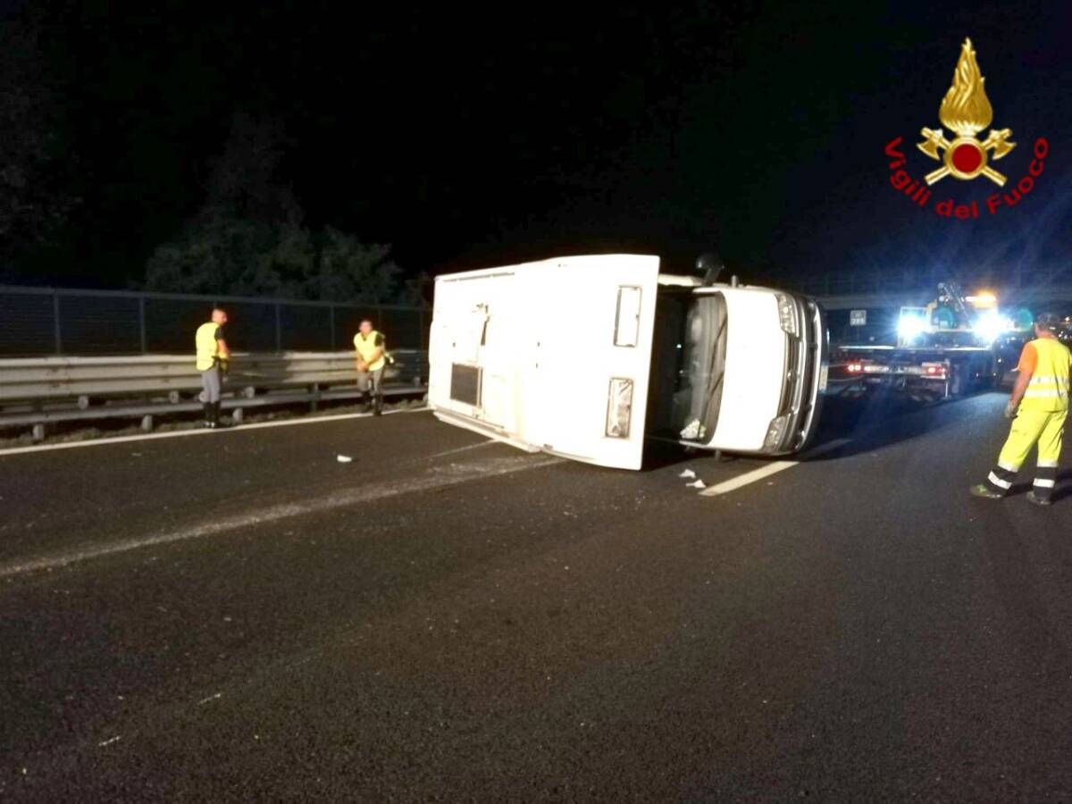 Incidente San Martino Buon Albergo camper