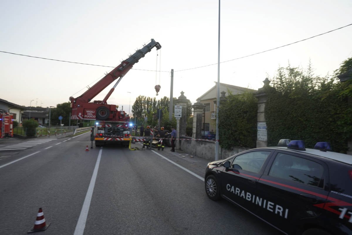 Incidente trattore Bonferraro
