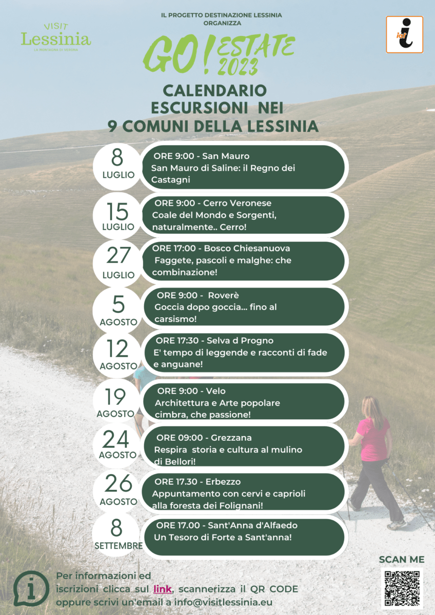 Go Estate 2023 escursioni Lessinia