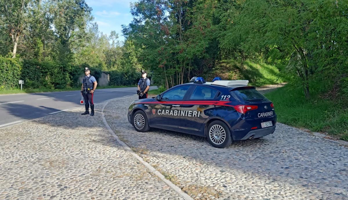 Carabinieri - furto Peschiera
