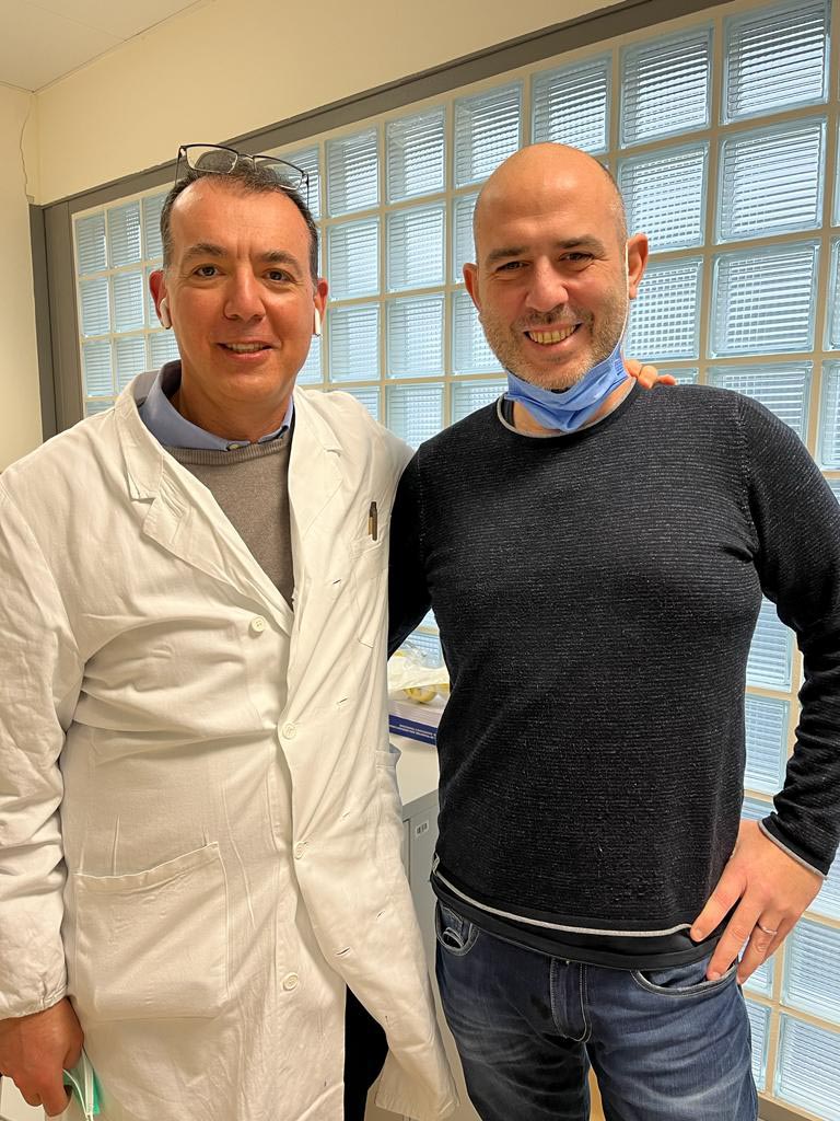 Chirurgia toracica - il dottor infante con il paziente