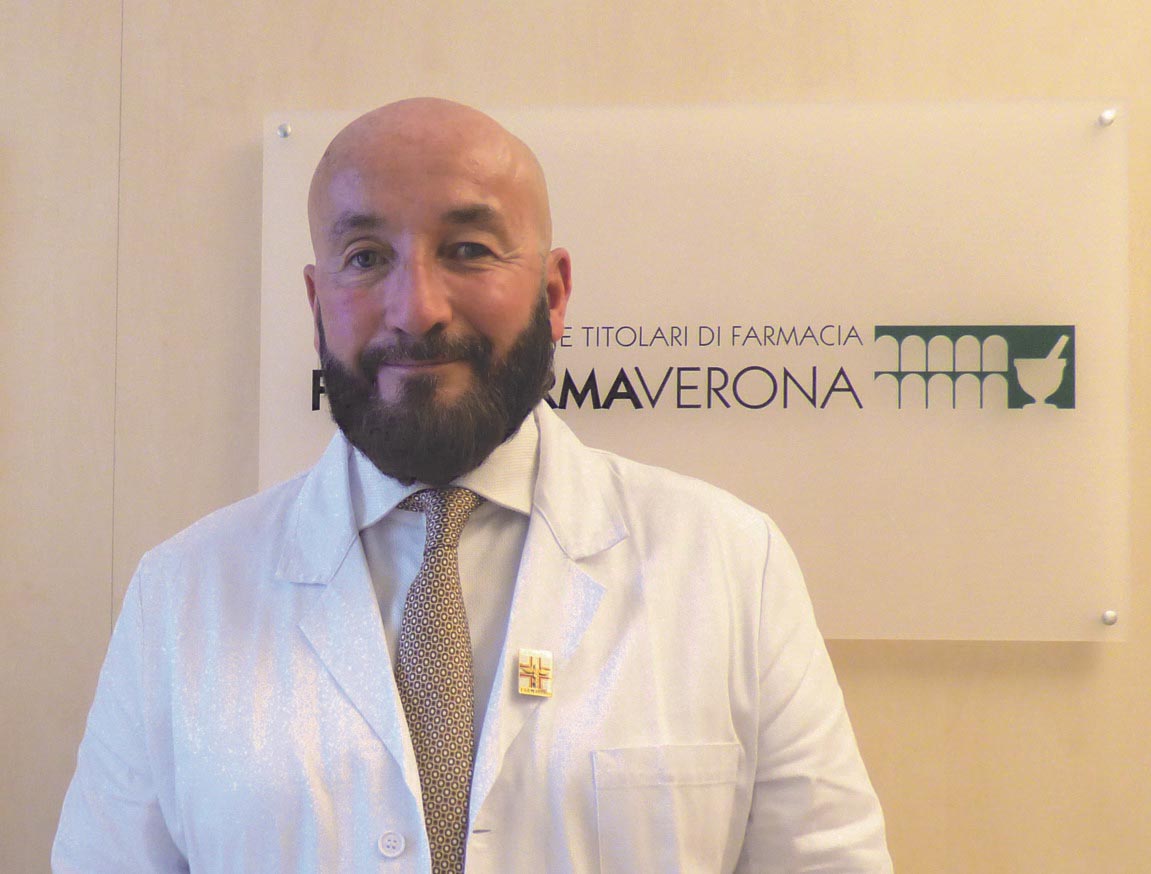 Gianmarco Padovani, vicepresidente Federfarma Verona