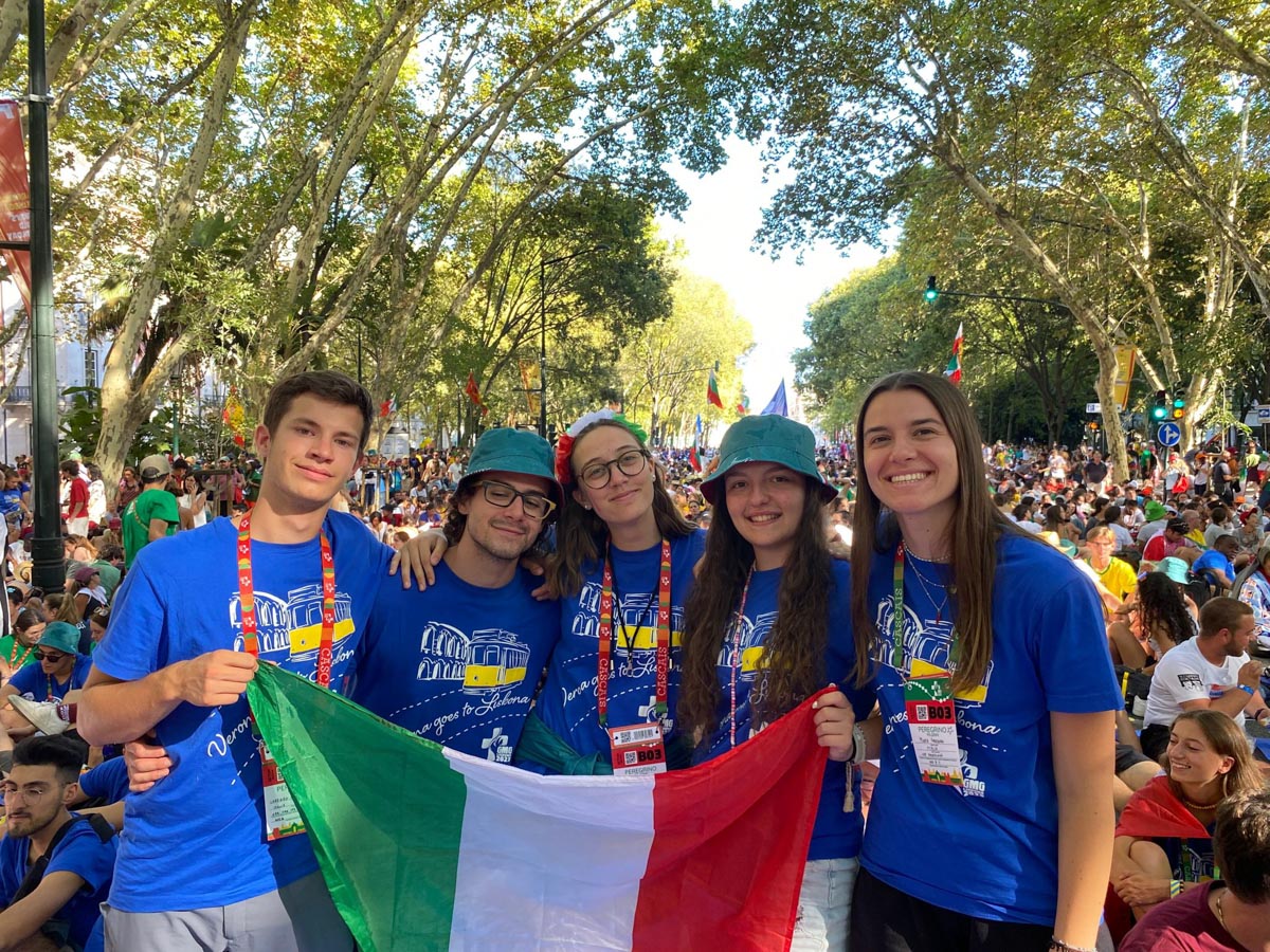 Giovani veronesi alla Gmg Lisbona