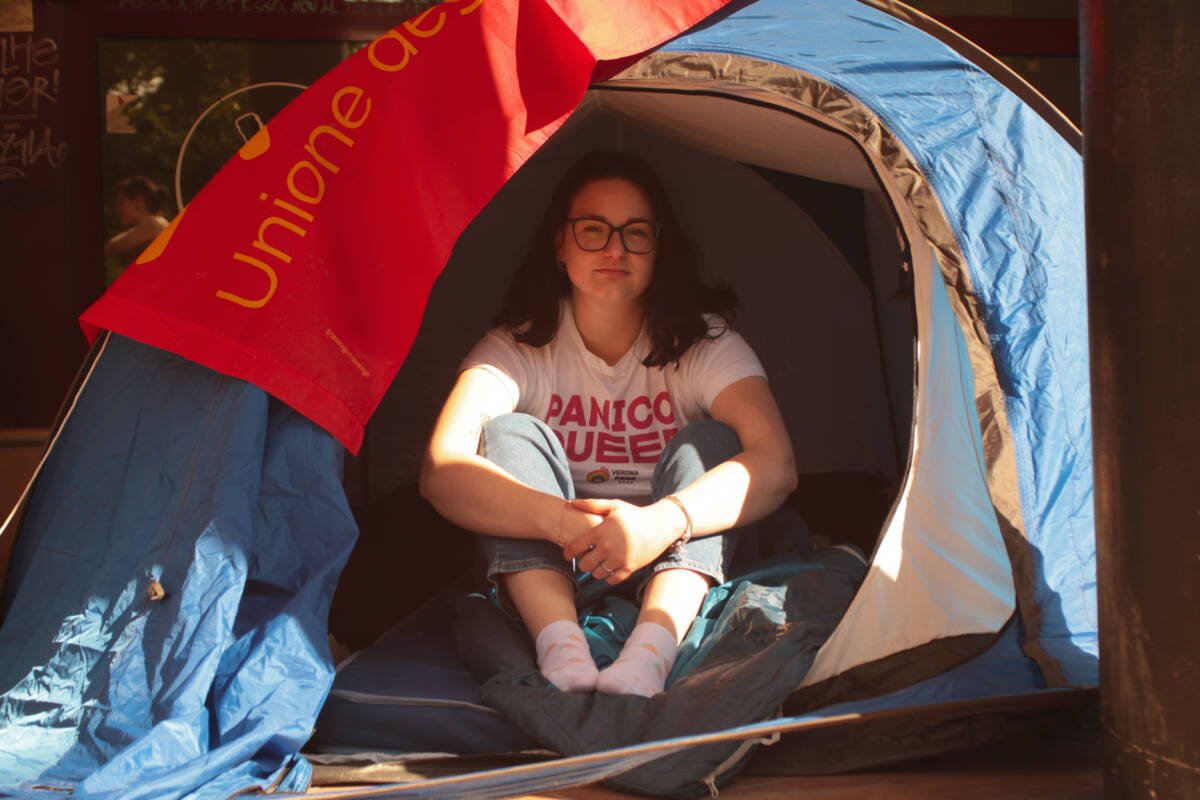 udu verona protesta alloggi studenti universitari