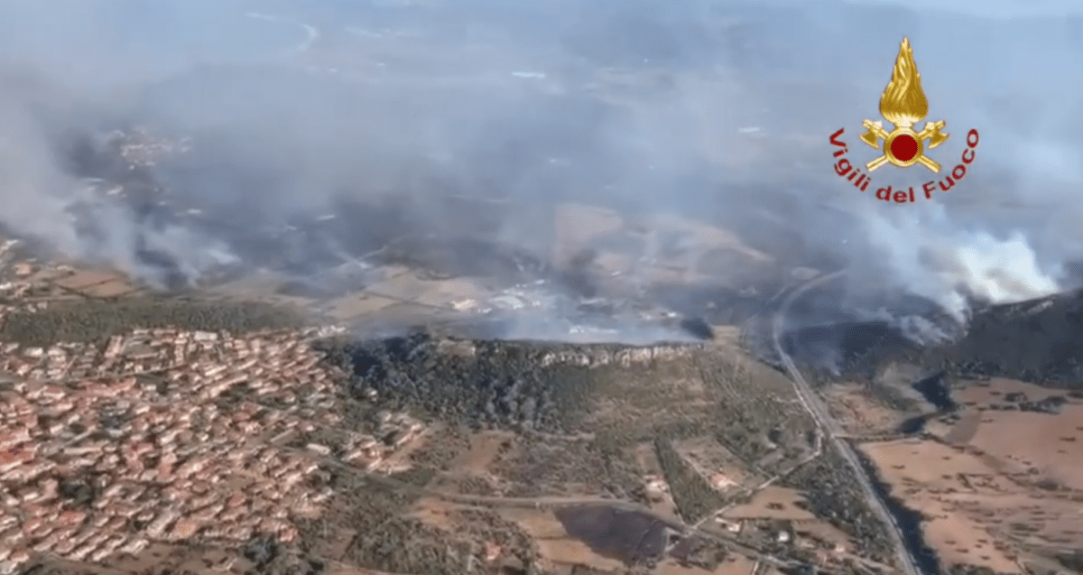 Incendi Sardegna
