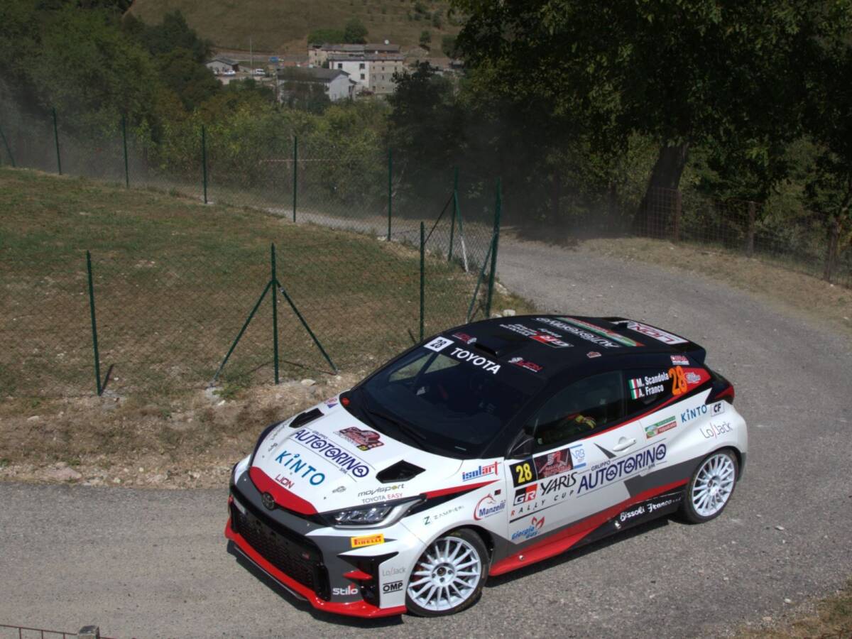 Mattia Scandola Yaris 5° Rally della Valpolicella