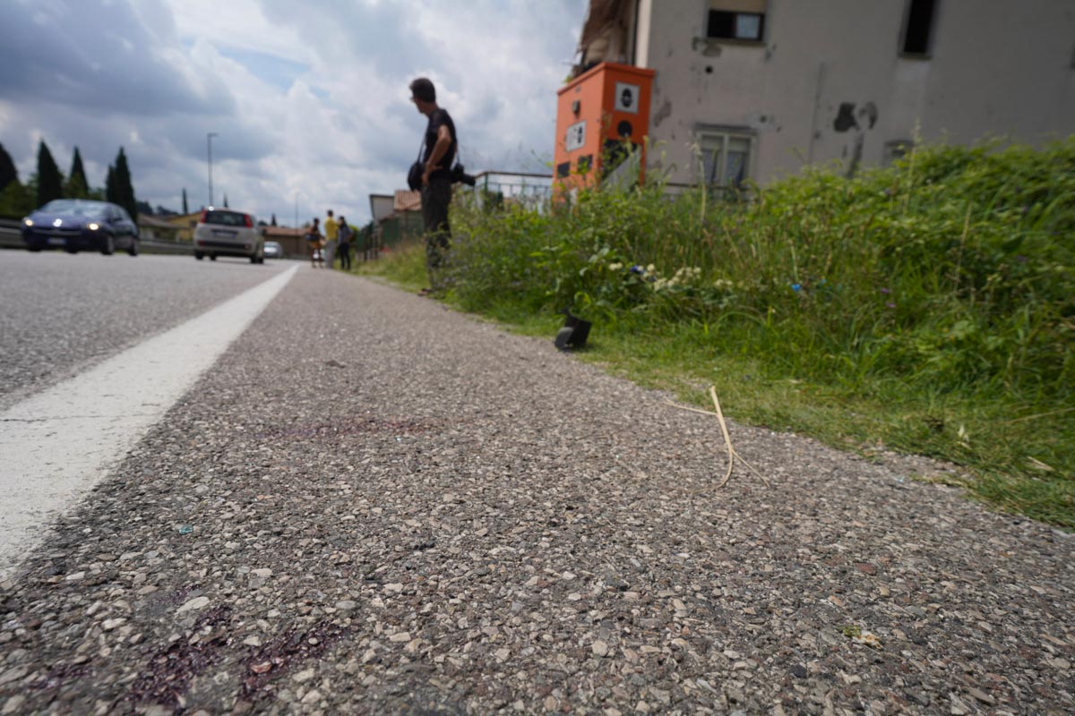 San Vito Negrar - luogo incidente Chris Abom