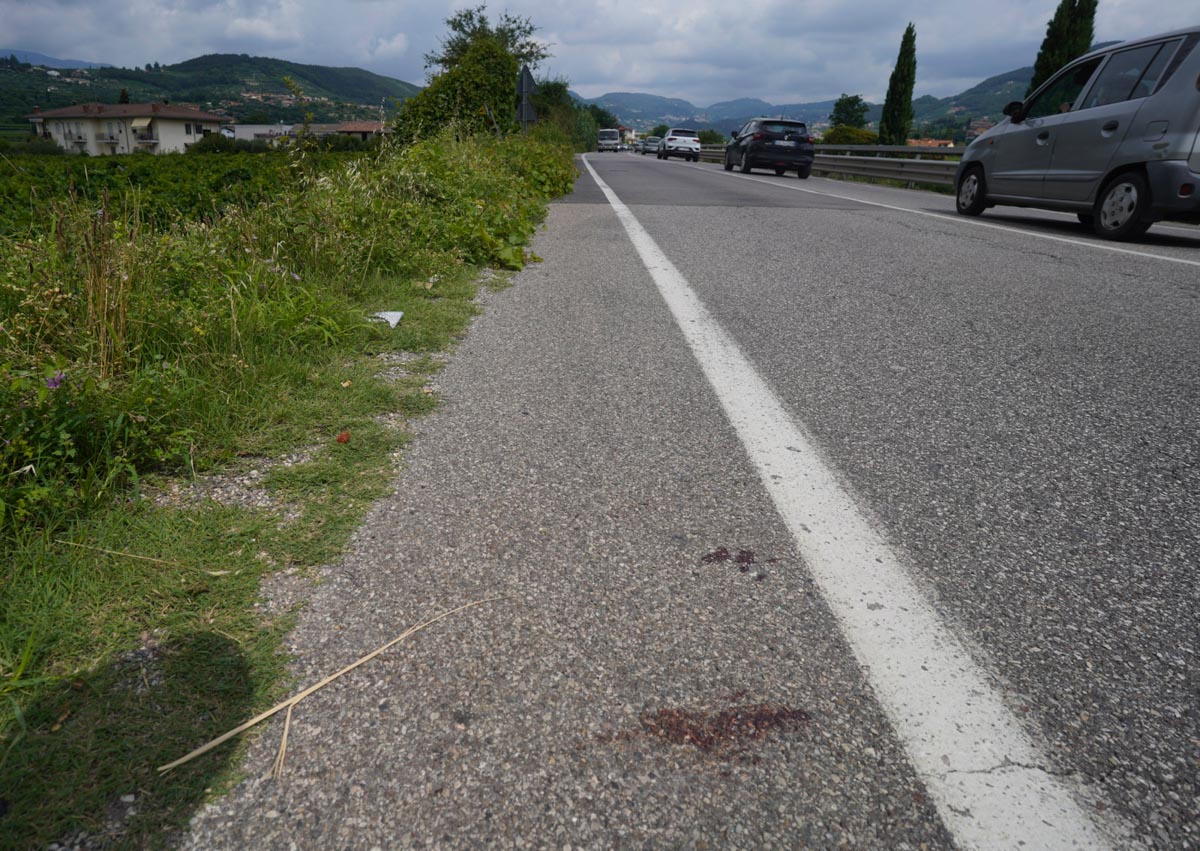 San Vito Negrar - luogo incidente Chris Abom