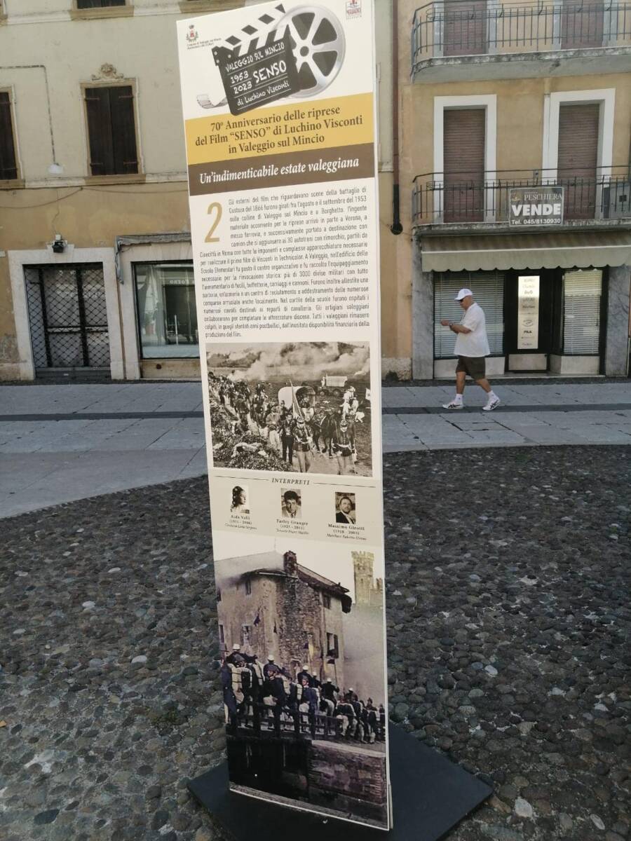 Totem Valeggio sul Mincio Luchino Visconti Senso